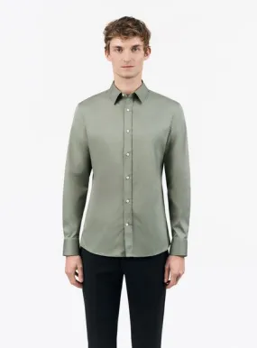 Tiger of Sweden Adley Shirt in Taupe