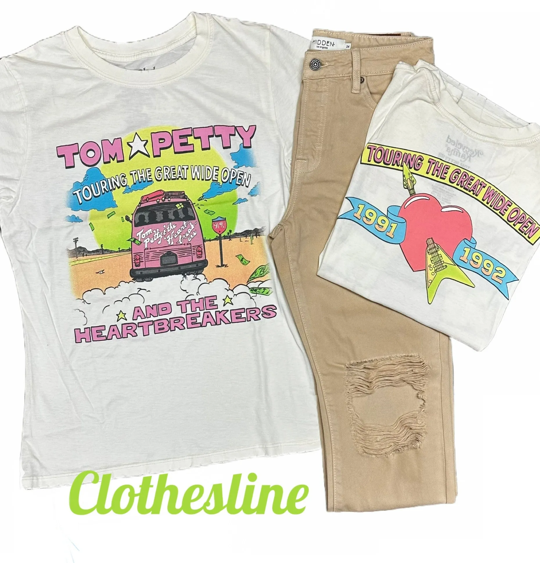 Tom Petty And The Heartbreakers Tour Tee