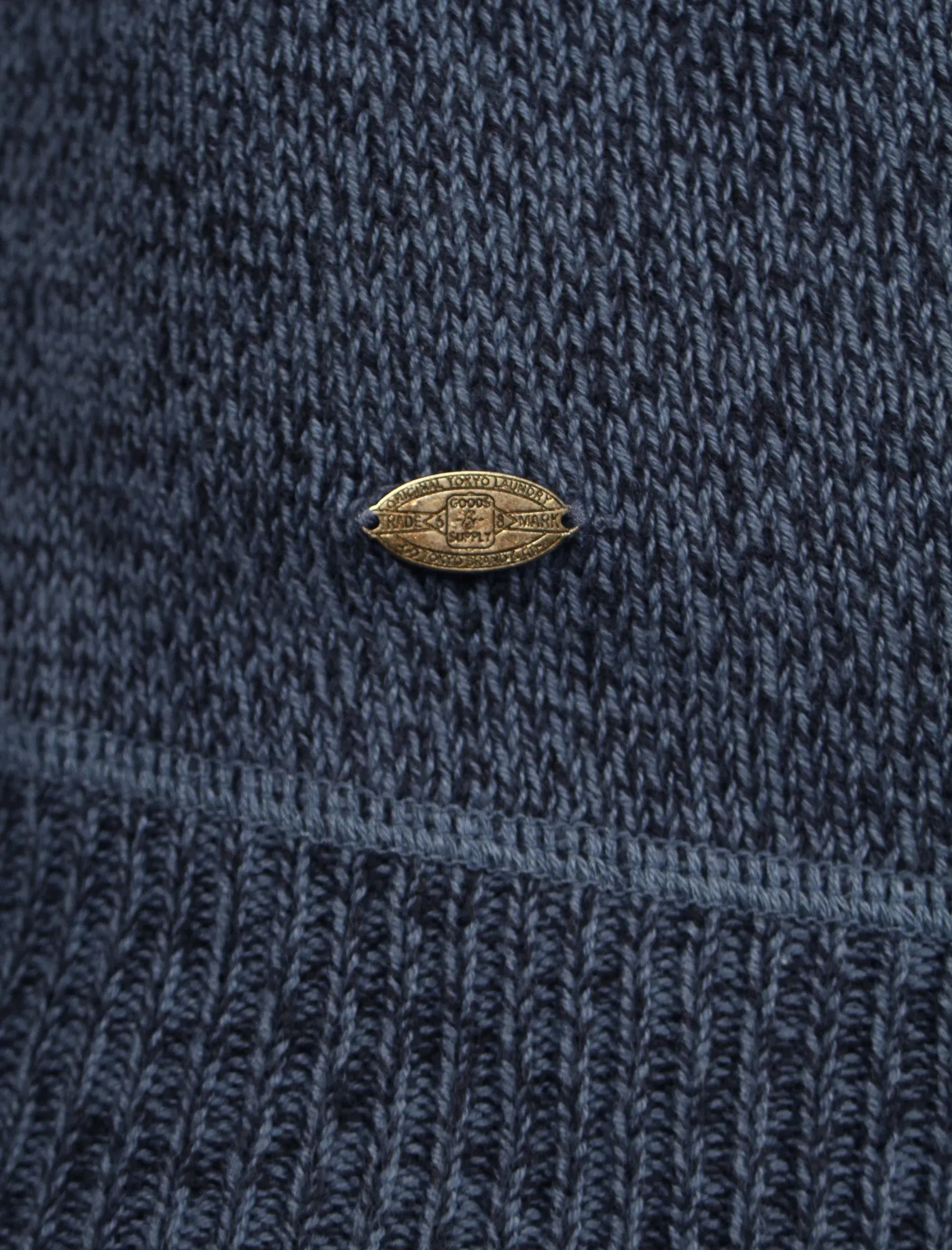 Twisted Yarn Jumper in Vintage Indigo - Tokyo Laundry