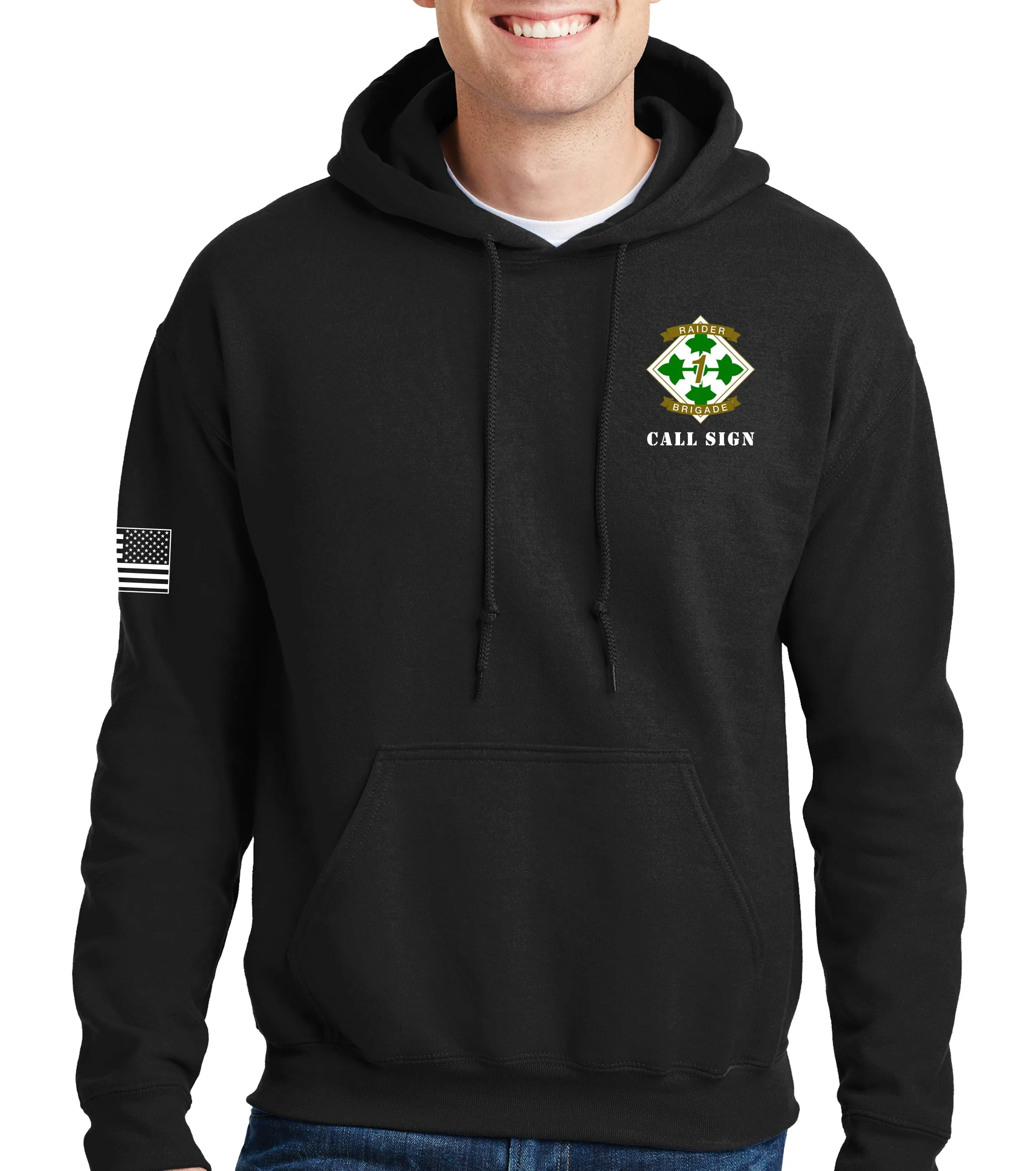 Unisex Hoodie Sweatshirt (Color Design). This sweatshirt is NOT approved for PT.