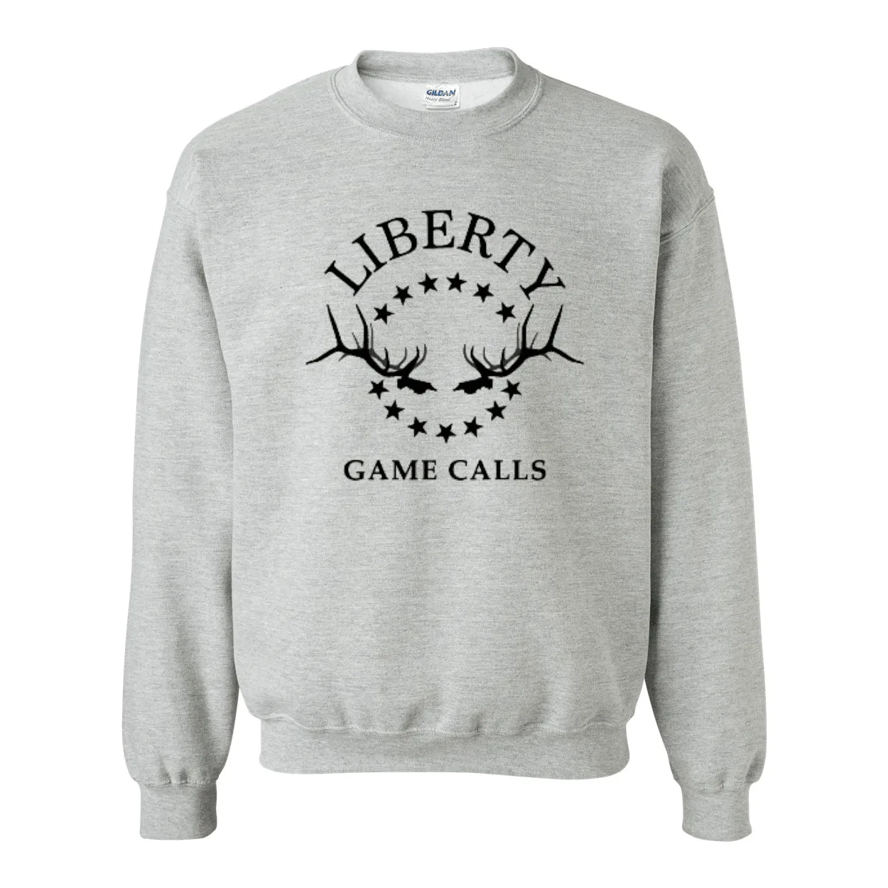 Unisex Sweatshirt: Black Logo