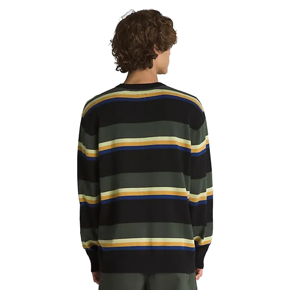 Vans Mens Tacuba Stripe Crew Sweater