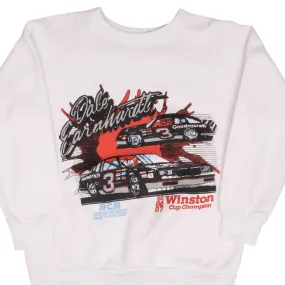 VINTAGE NASCAR DALE EARNHARDT WINSTON CUP SWEATSHIRT 1987 MEDIUM MADE IN USA