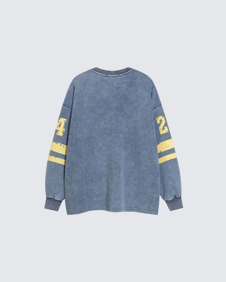 Vintage Wash Oversized Sweatshirt