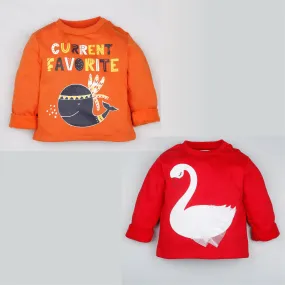 Winter Sweatshirt Combo - Swan and Whale