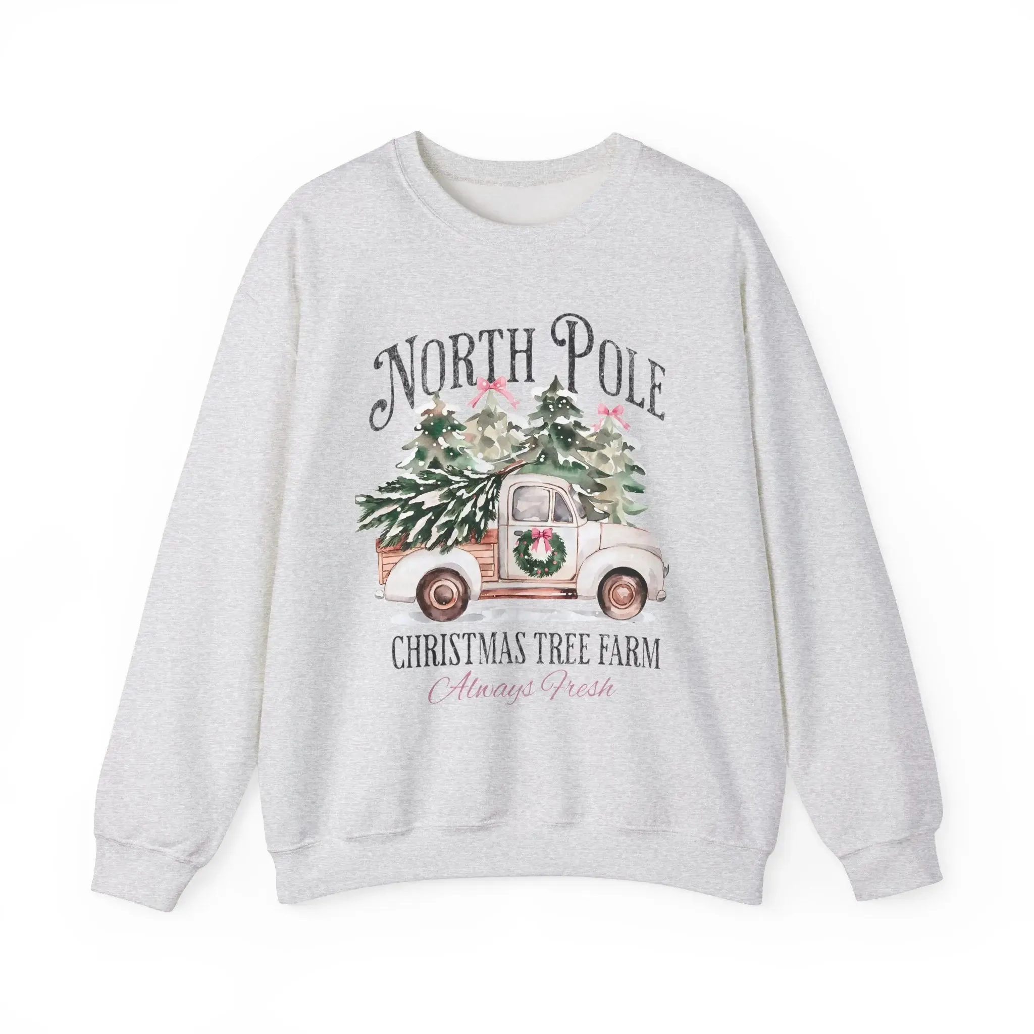 Womenswear Christmas Tree Farm Crewneck Sweatshirt