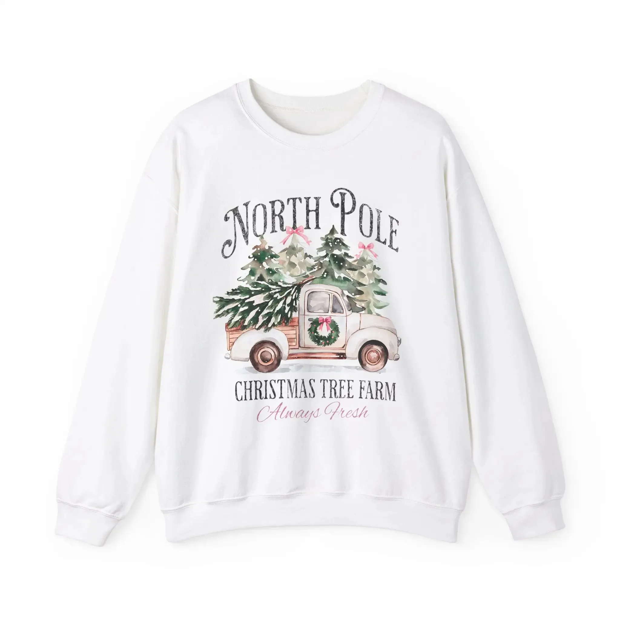 Womenswear Christmas Tree Farm Crewneck Sweatshirt