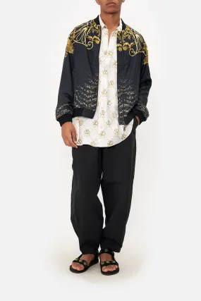 ZIP THROUGH BOMBER JACKET SHADOWS OF ARMADA